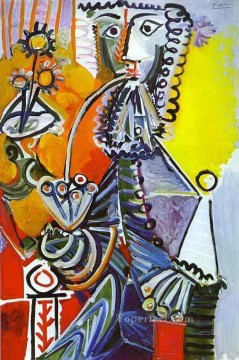Cavalier con pipa 1968 Cubismo Pinturas al óleo